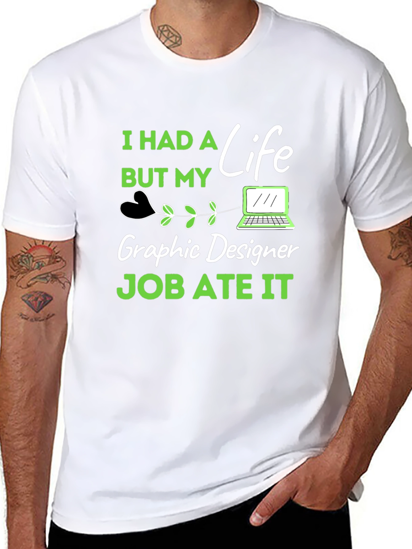 Graphic Designer Job Ate My Life T-Shirt