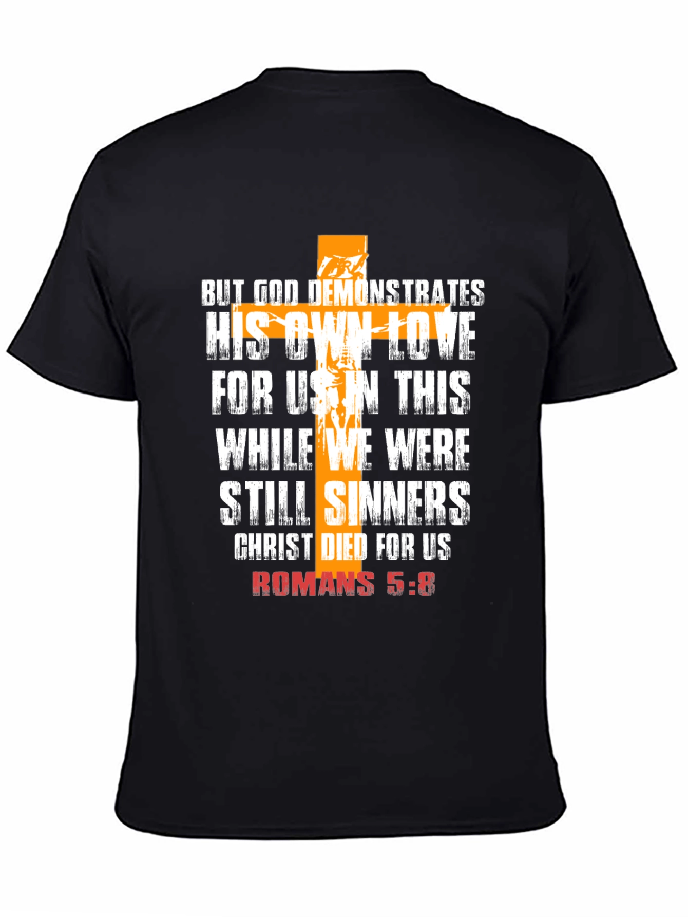 Christian Romans 5:8 Graphic Tee