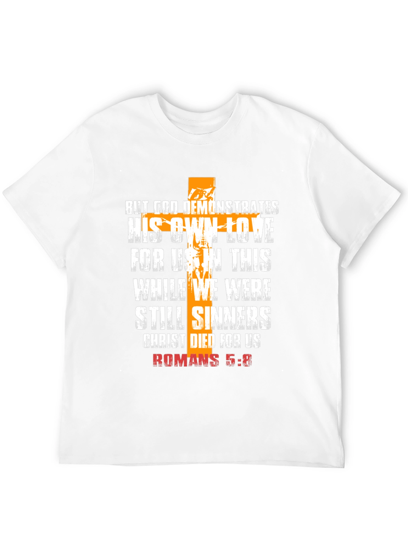 Christian Romans 5:8 Graphic Tee