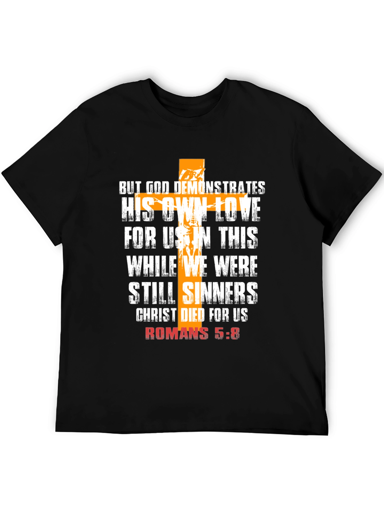 Christian Romans 5:8 Graphic Tee