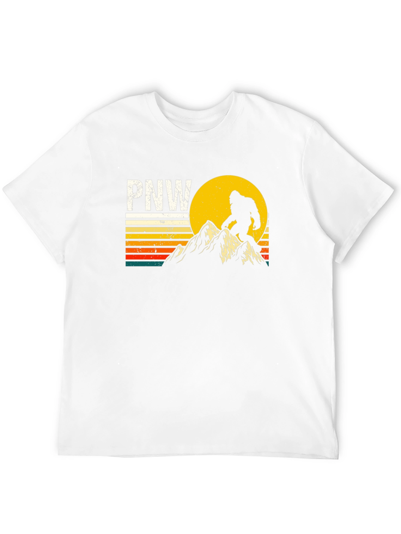 PNW Bigfoot T-Shirt - Pacific Northwest Adventure Tee