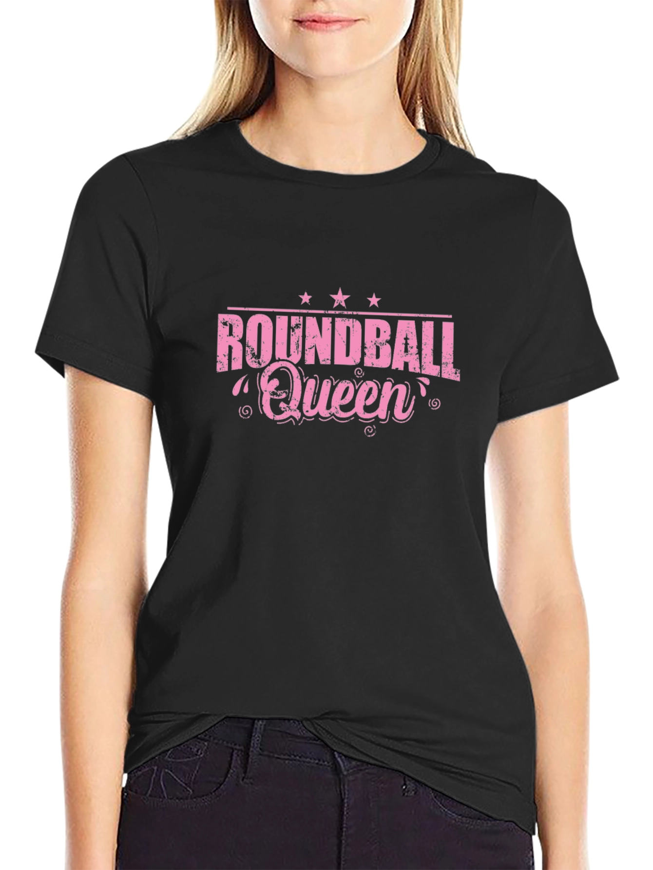 Roundball Queen Graphic T-Shirt