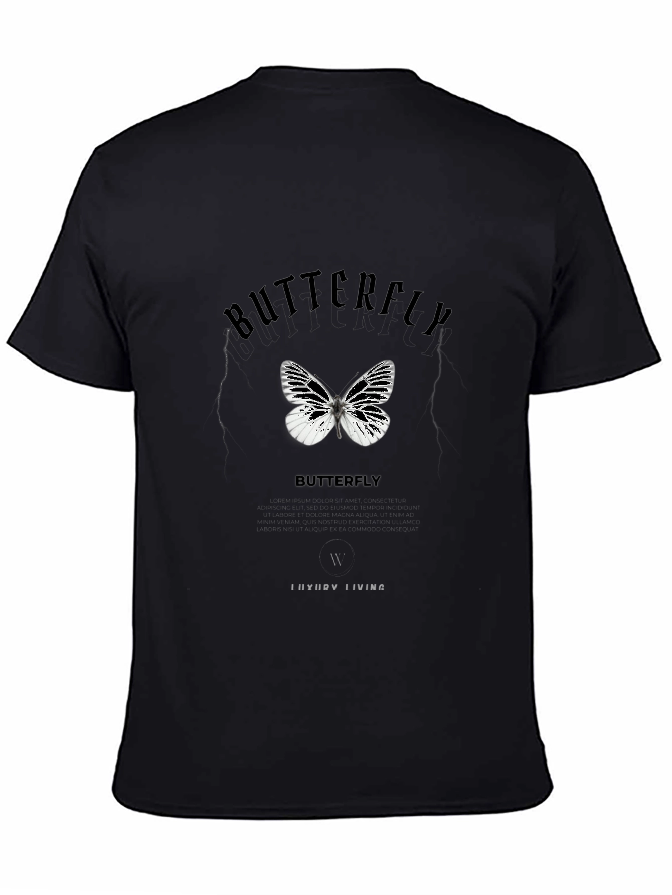 Butterfly Graphic Tee - Modern Style