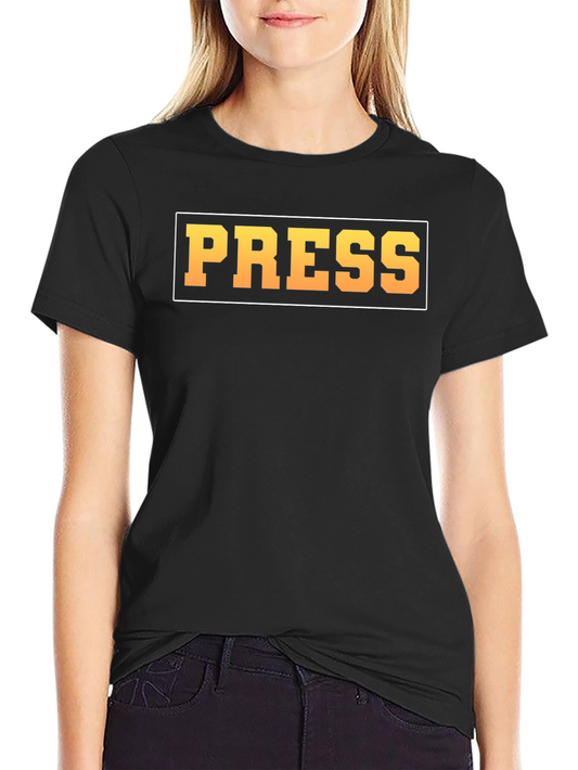PRESS T-Shirt - Media Journalism Tee