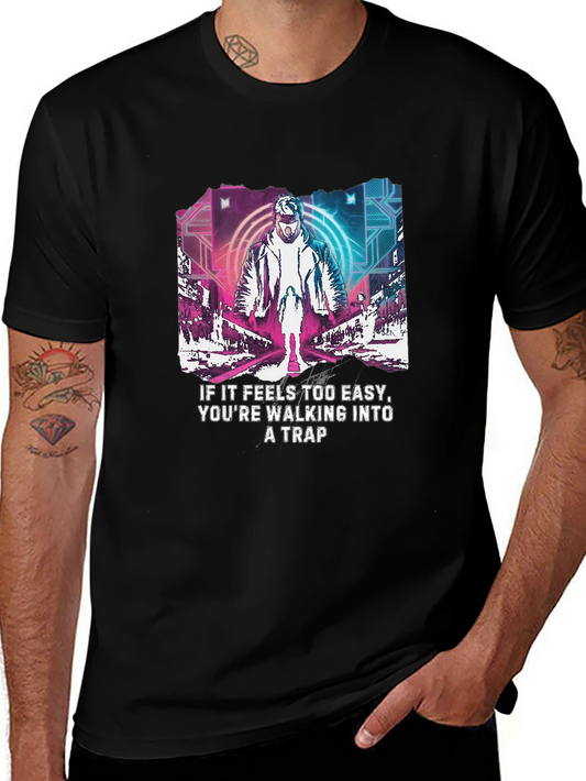 Walking Into A Trap Graphic T-Shirt