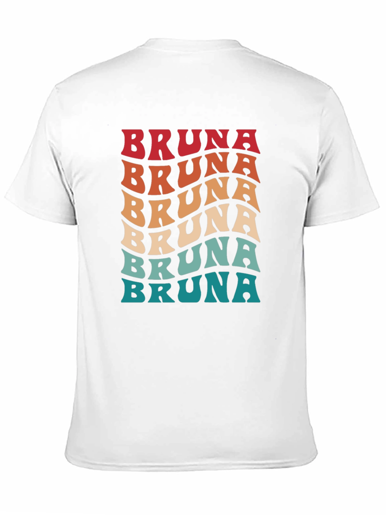Retro Bruna Name T-Shirt