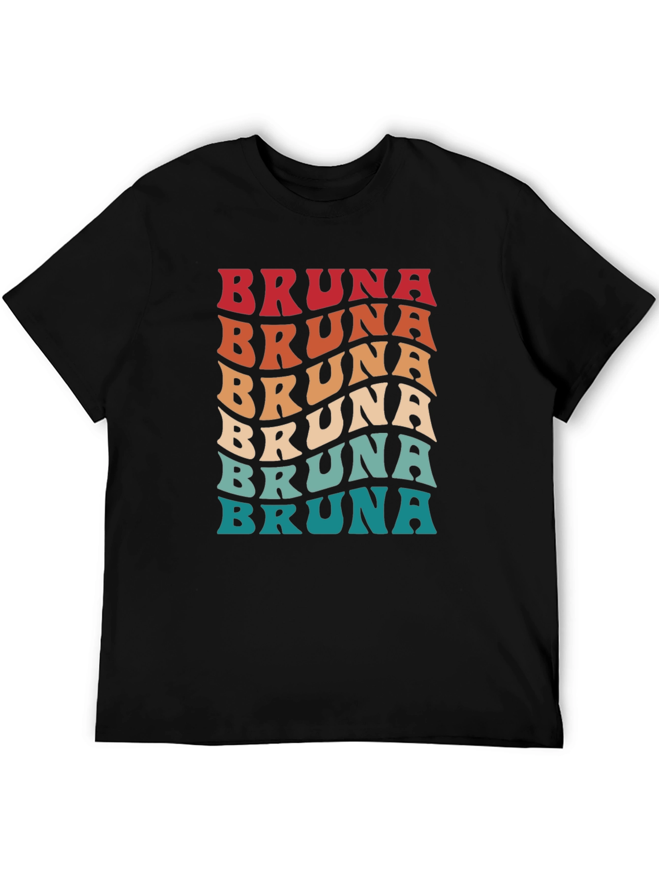 Retro Bruna Name T-Shirt