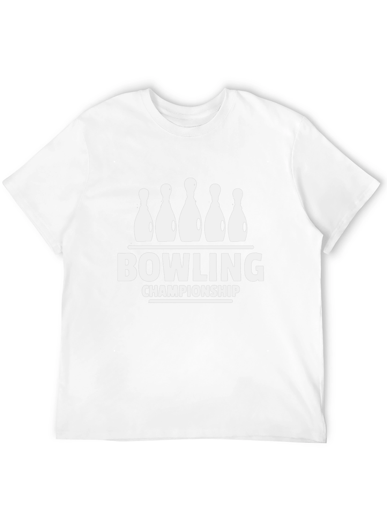 Bowling Championship Graphic T-Shirt