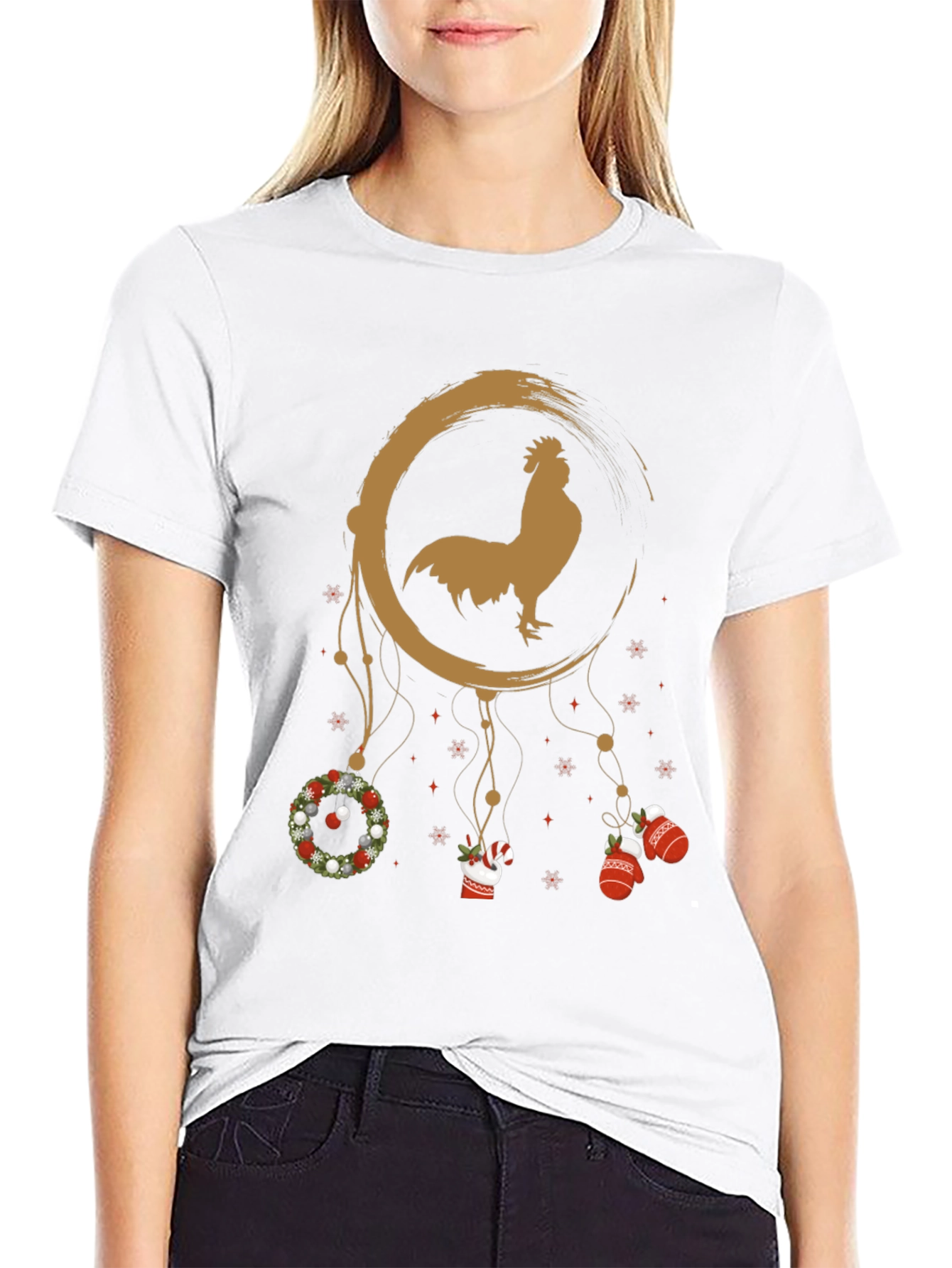 Rooster Dreamcatcher Graphic Tee