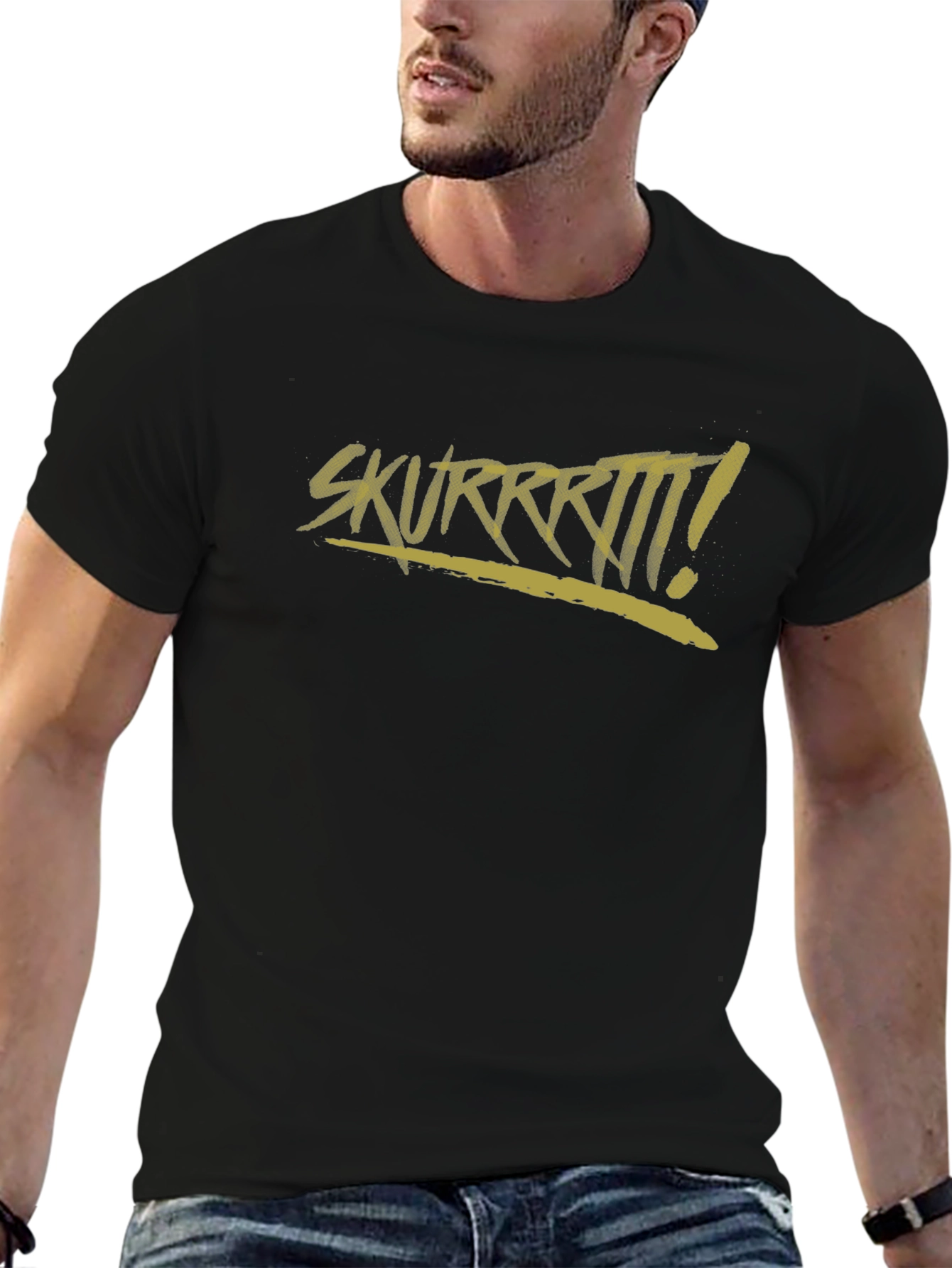 Skurrrrt! Graphic Tee - Mens Black T-Shirt