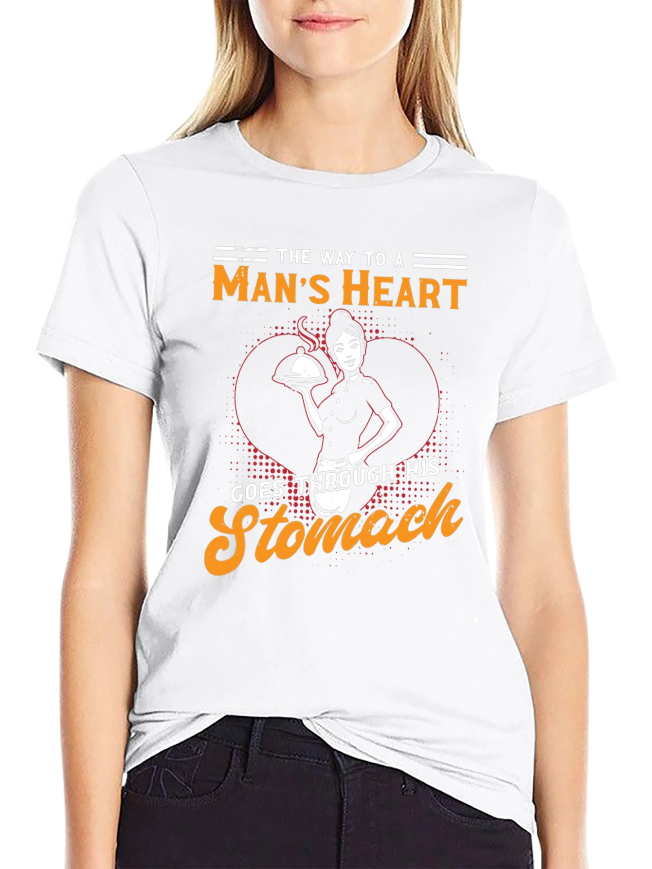 The Way to a Mans Heart T-Shirt
