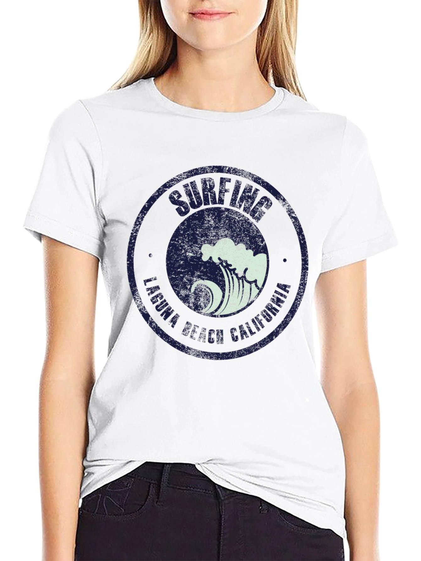 Surfing Laguna Beach California T-Shirt
