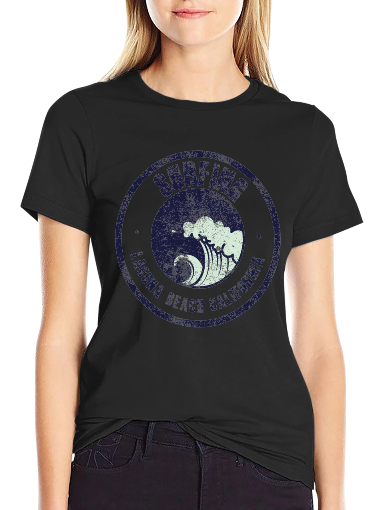 Surfing Laguna Beach California T-Shirt