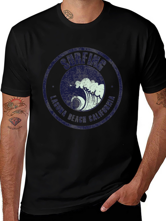 Surfing Laguna Beach California T-Shirt