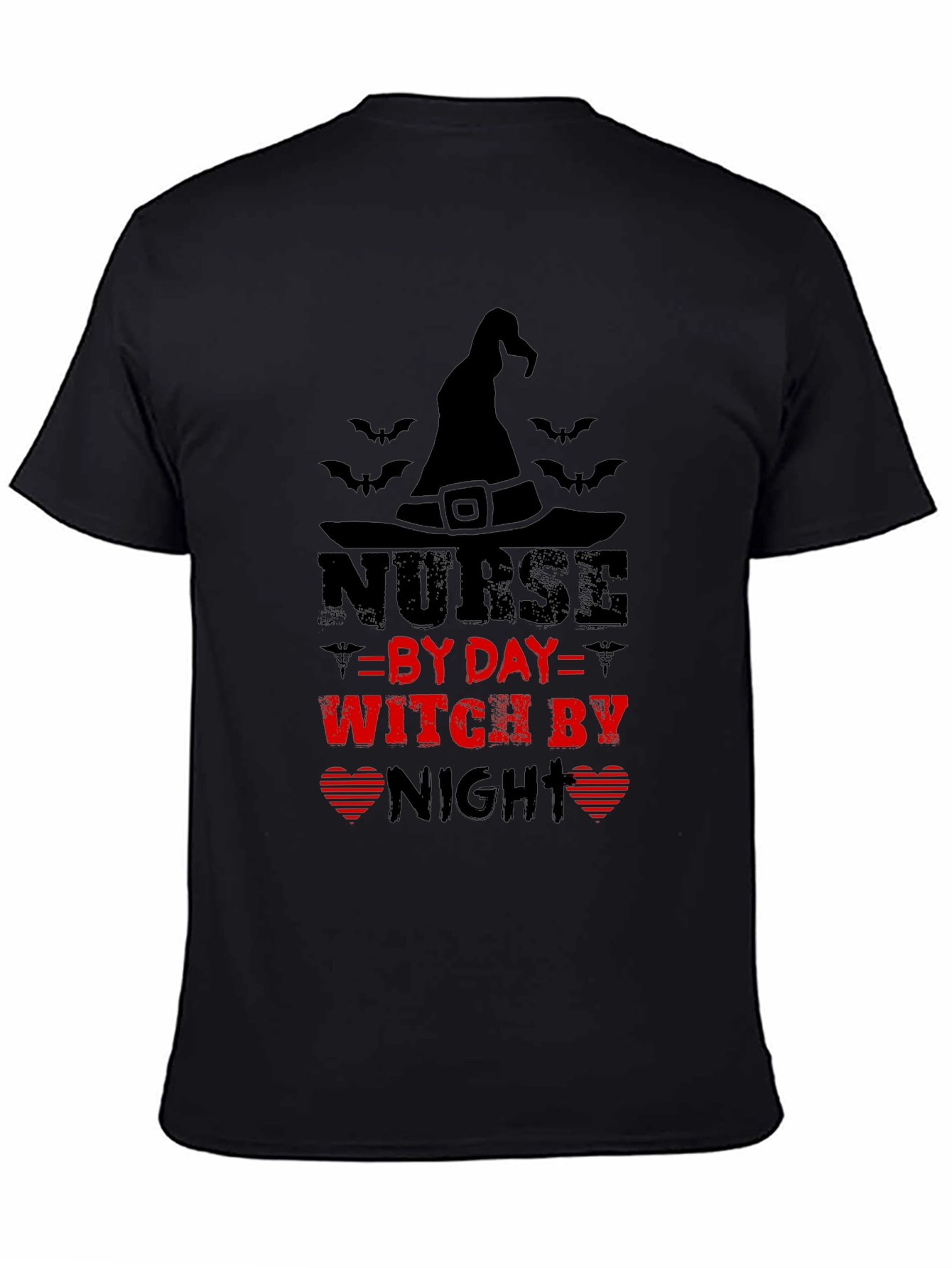 Nurse by Day Witch by Night Halloween T-Shirt