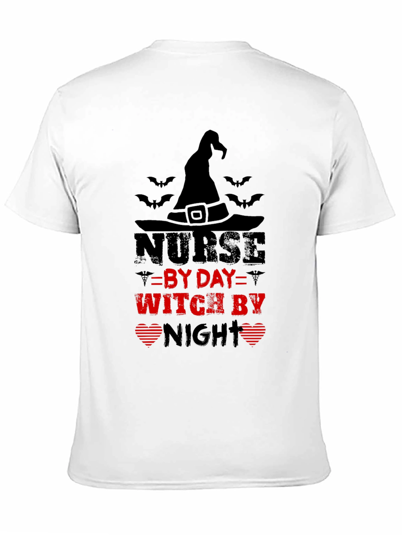 Nurse by Day Witch by Night Halloween T-Shirt