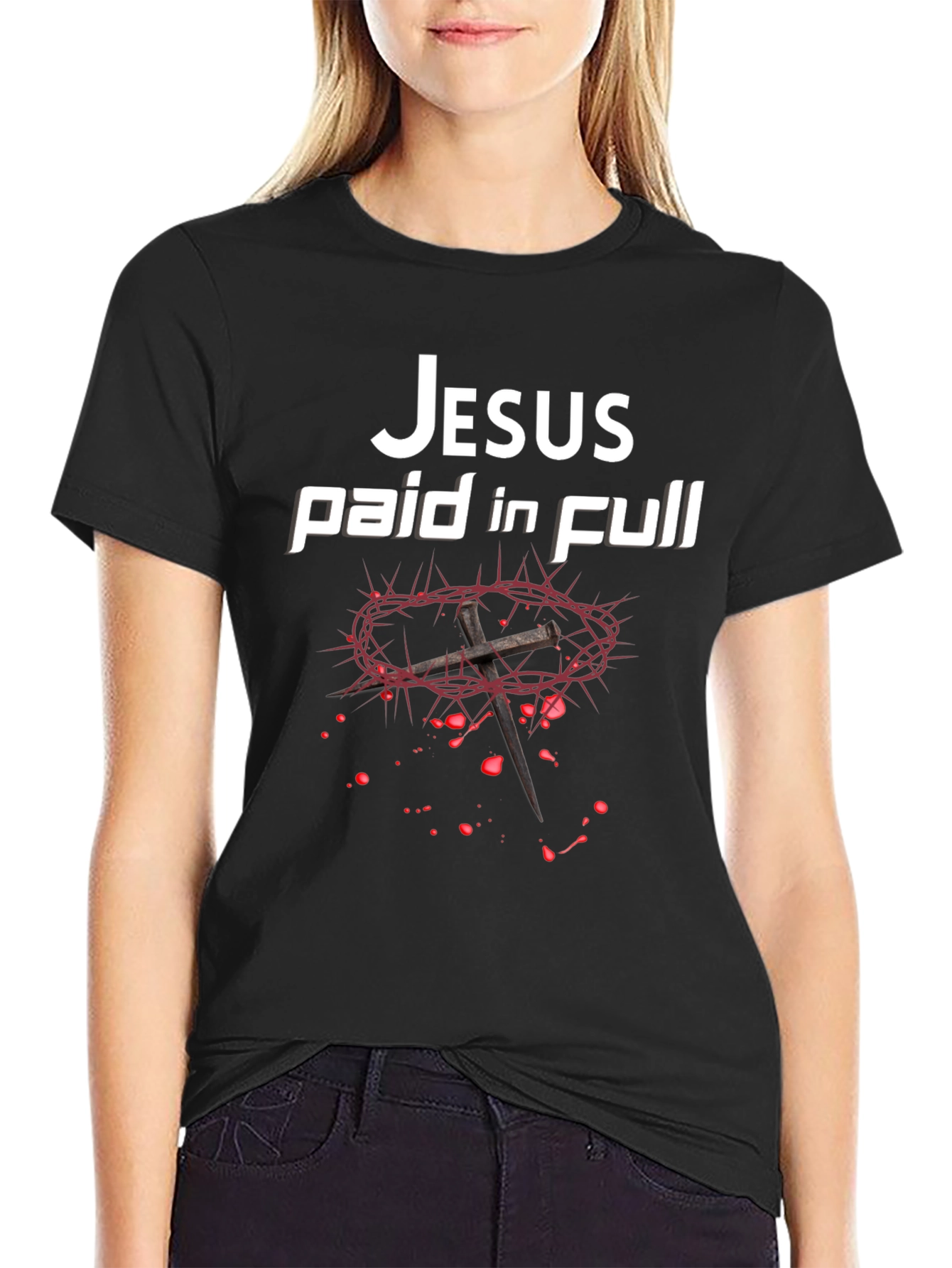 Jesus Paid In Full T-Shirt Christian Faith