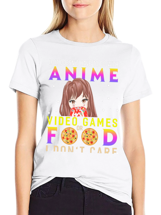 Anime Video Games Food T-Shirt