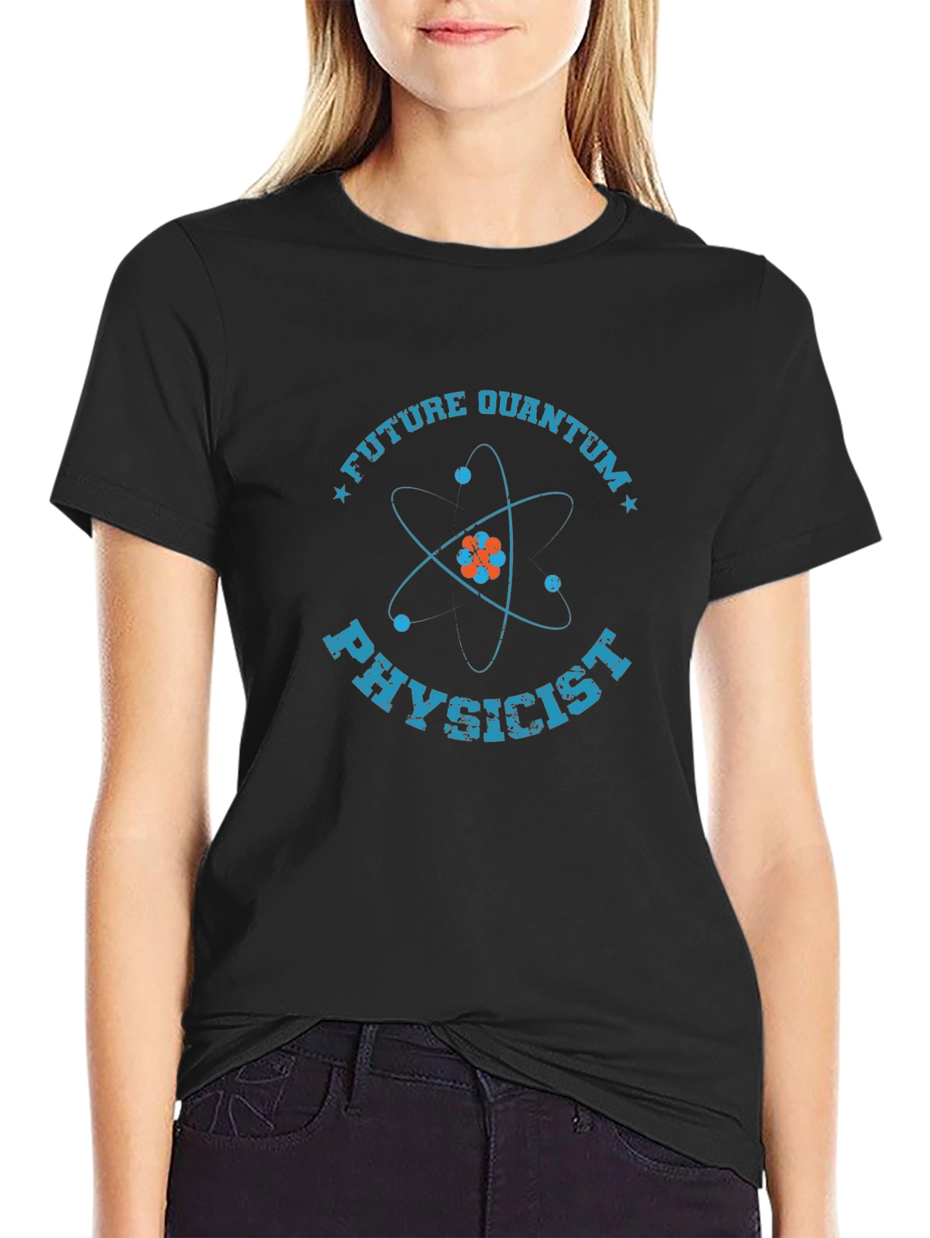 Future Quantum Physicist T-Shirt - Black