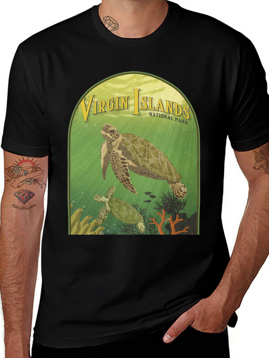 Virgin Islands National Park Turtle T-Shirt