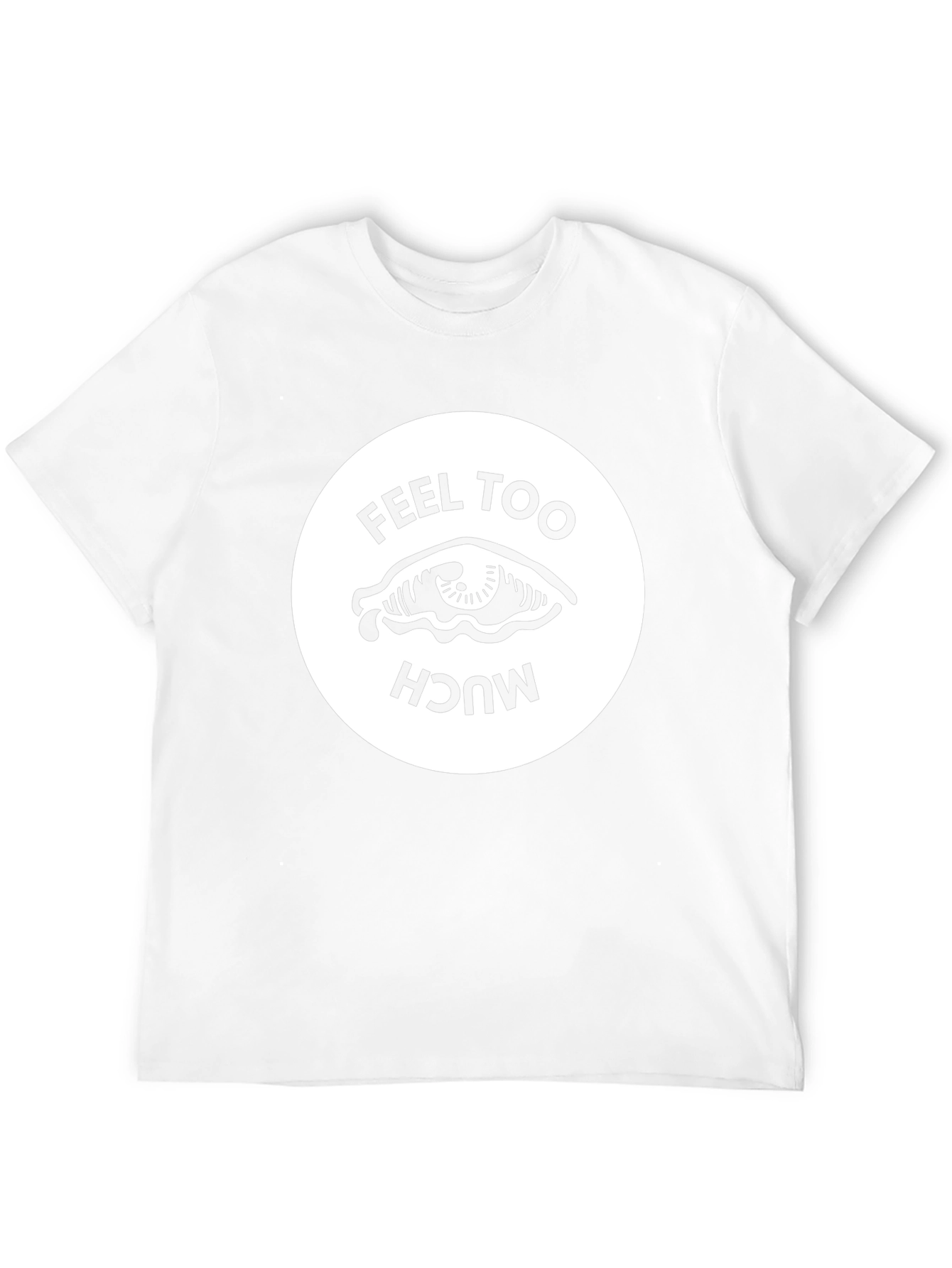 Feel Too Much Graphic Tee - Black
