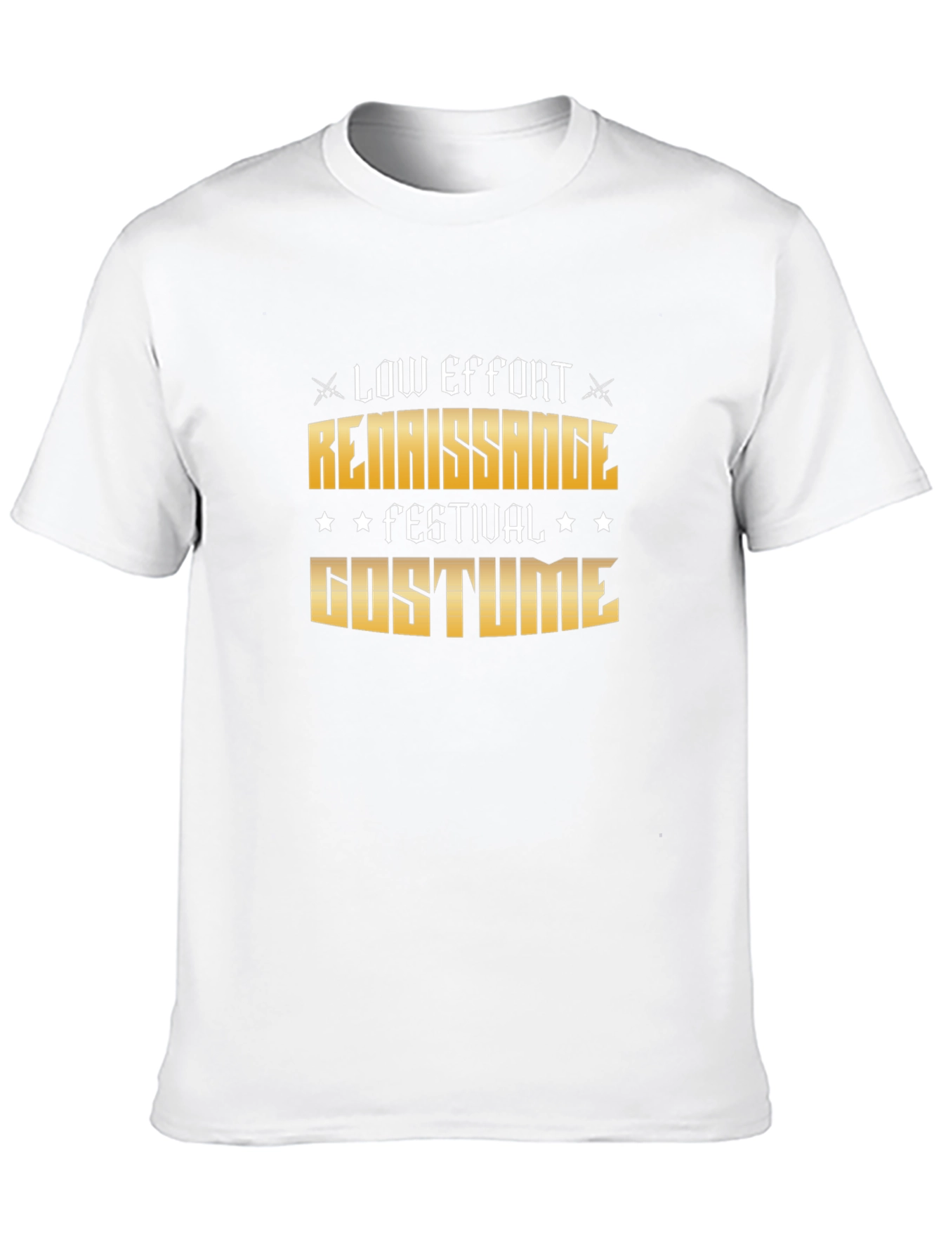 Low Effort Renaissance Festival Costume T-Shirt