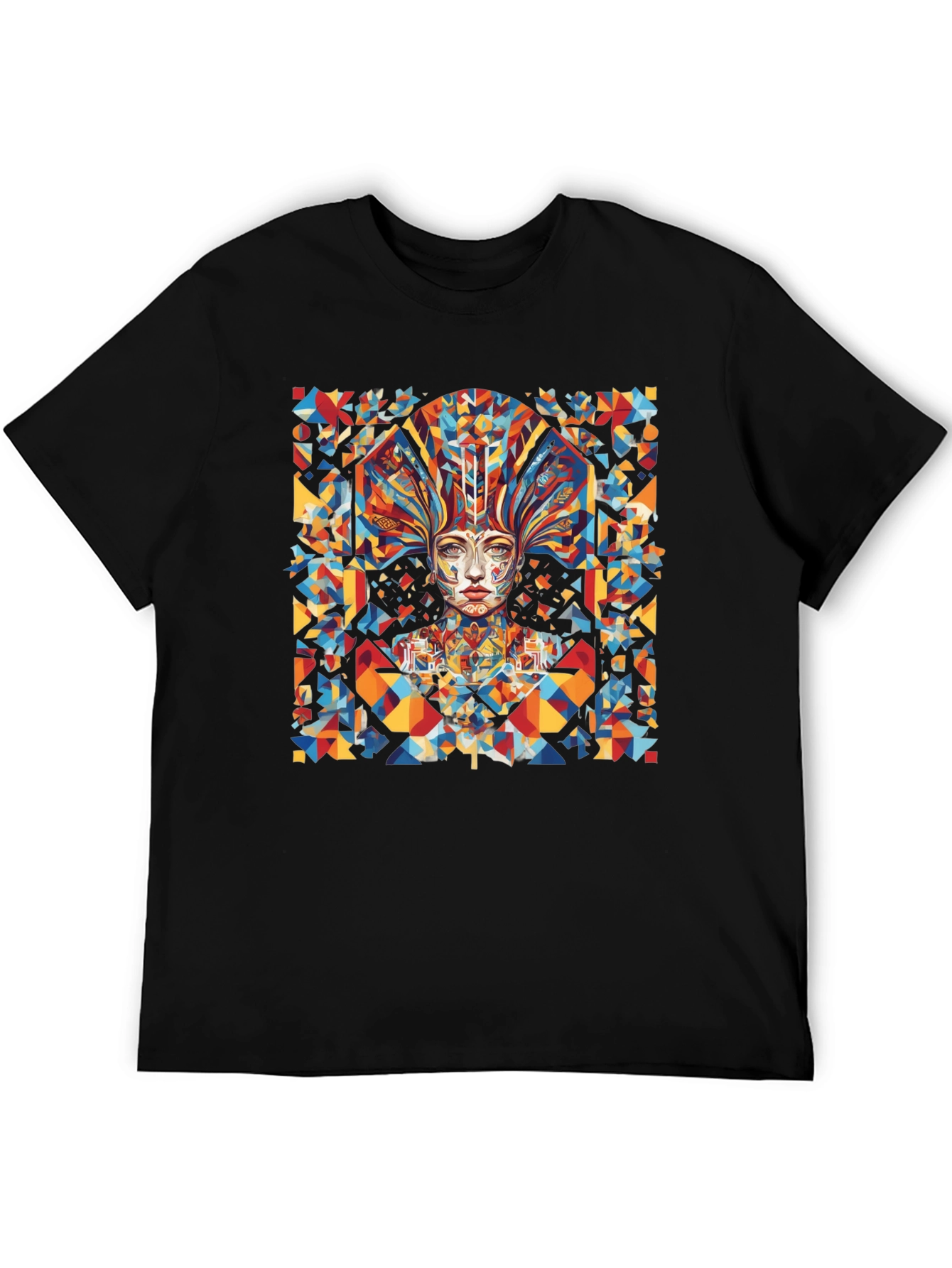 Abstract Geometric Art Graphic Tee