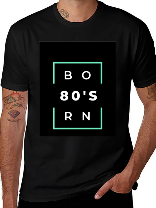 Born in the 80s T-Shirt - Retro Style