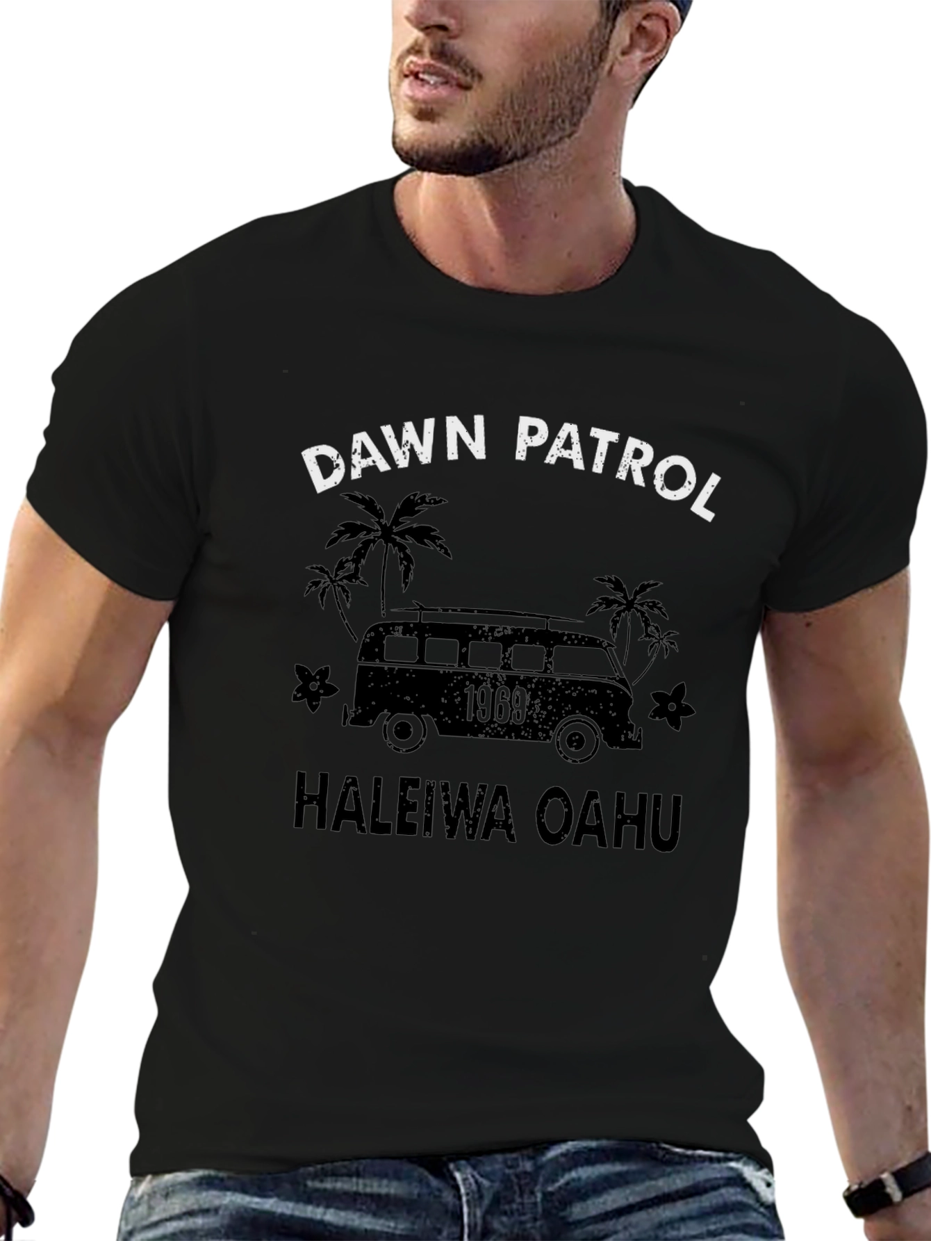 Dawn Patrol 1969 Haleiwa Oahu T-Shirt