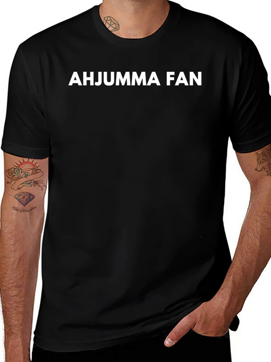 Ahjumma Fan Tee - Stylish & Comfortable
