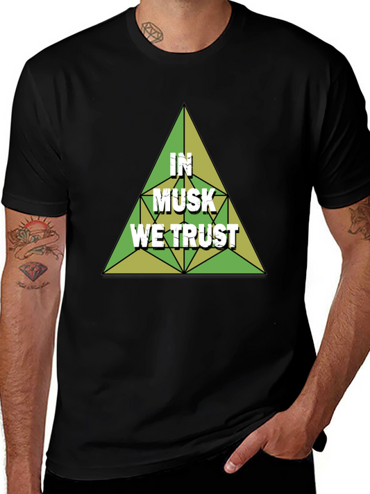 In Musk We Trust Graphic Tee