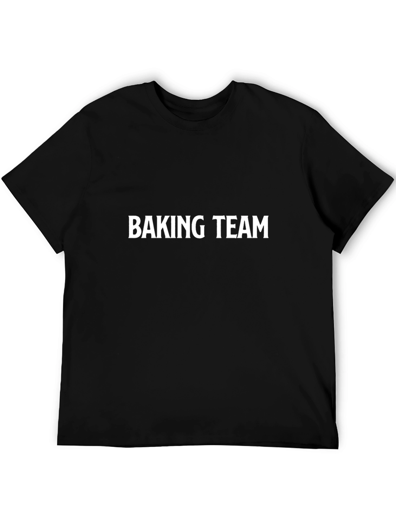 Baking Team Crew Neck T-Shirt