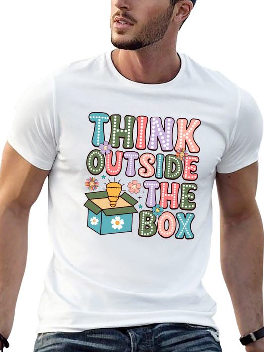 Think Outside the Box Graphic Tee