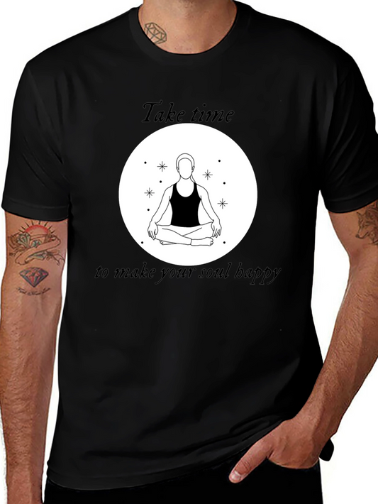 Zen Meditation T-Shirt - Take Time for Your Soul