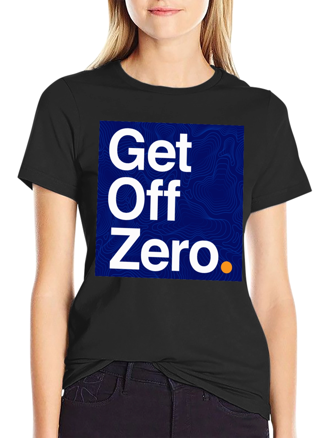 Get Off Zero Graphic Tee - Bold Statement Shirt