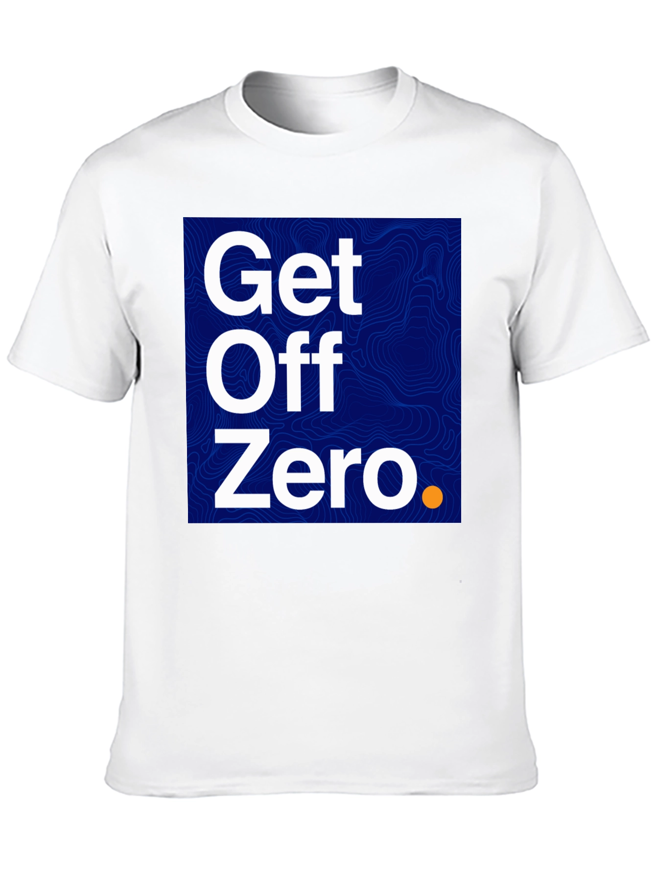 Get Off Zero Graphic Tee - Bold Statement Shirt
