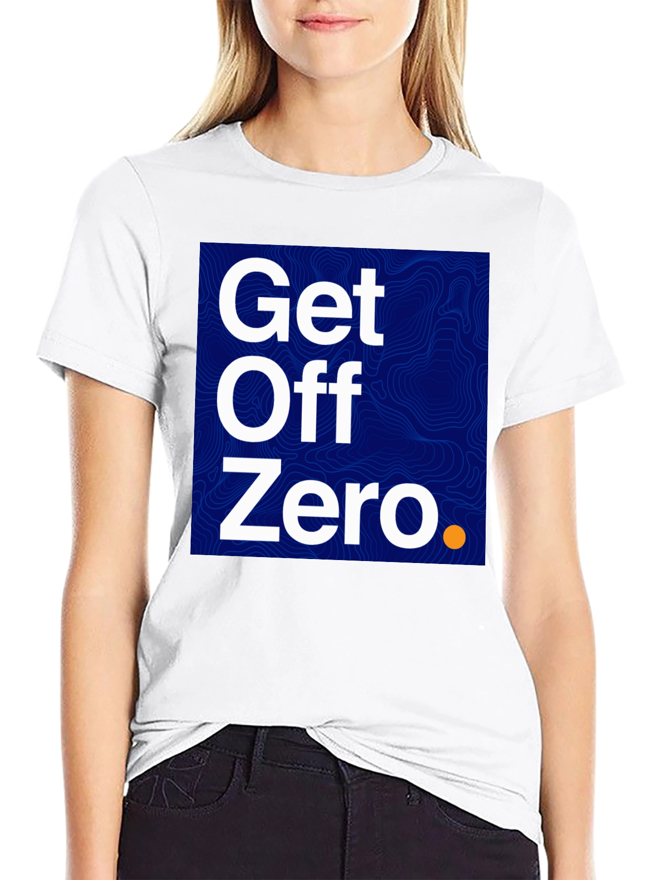 Get Off Zero Graphic Tee - Bold Statement Shirt