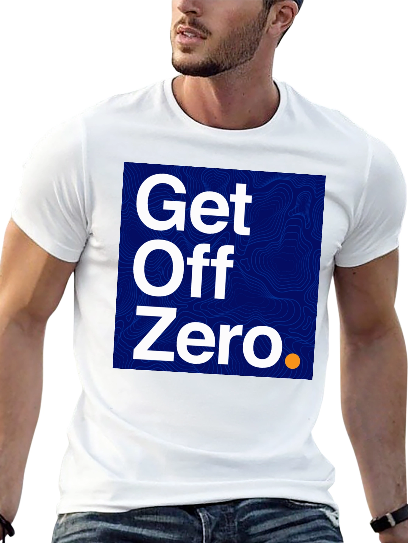 Get Off Zero Graphic Tee - Bold Statement Shirt