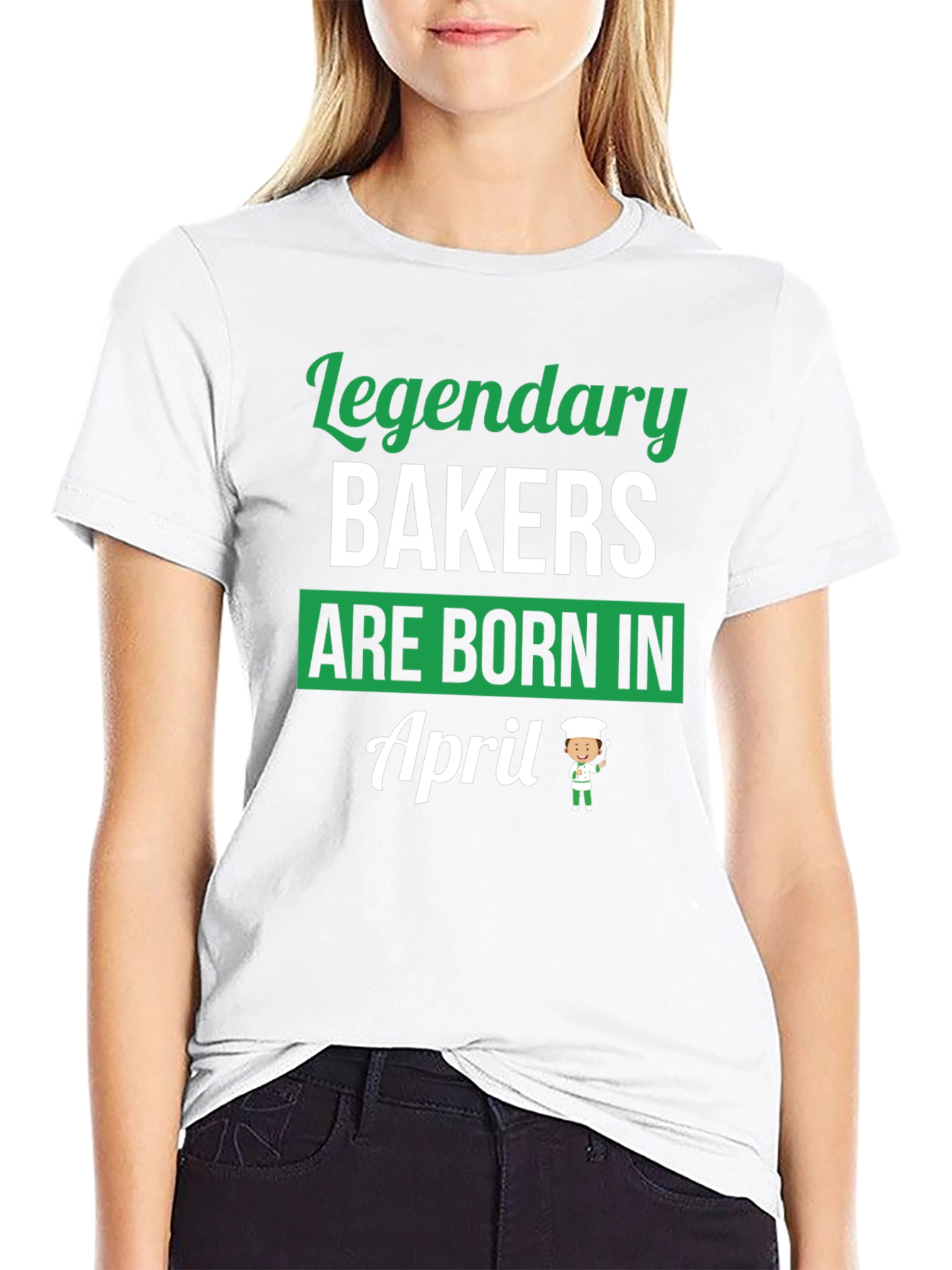 Legendary Bakers Born in April T-Shirt