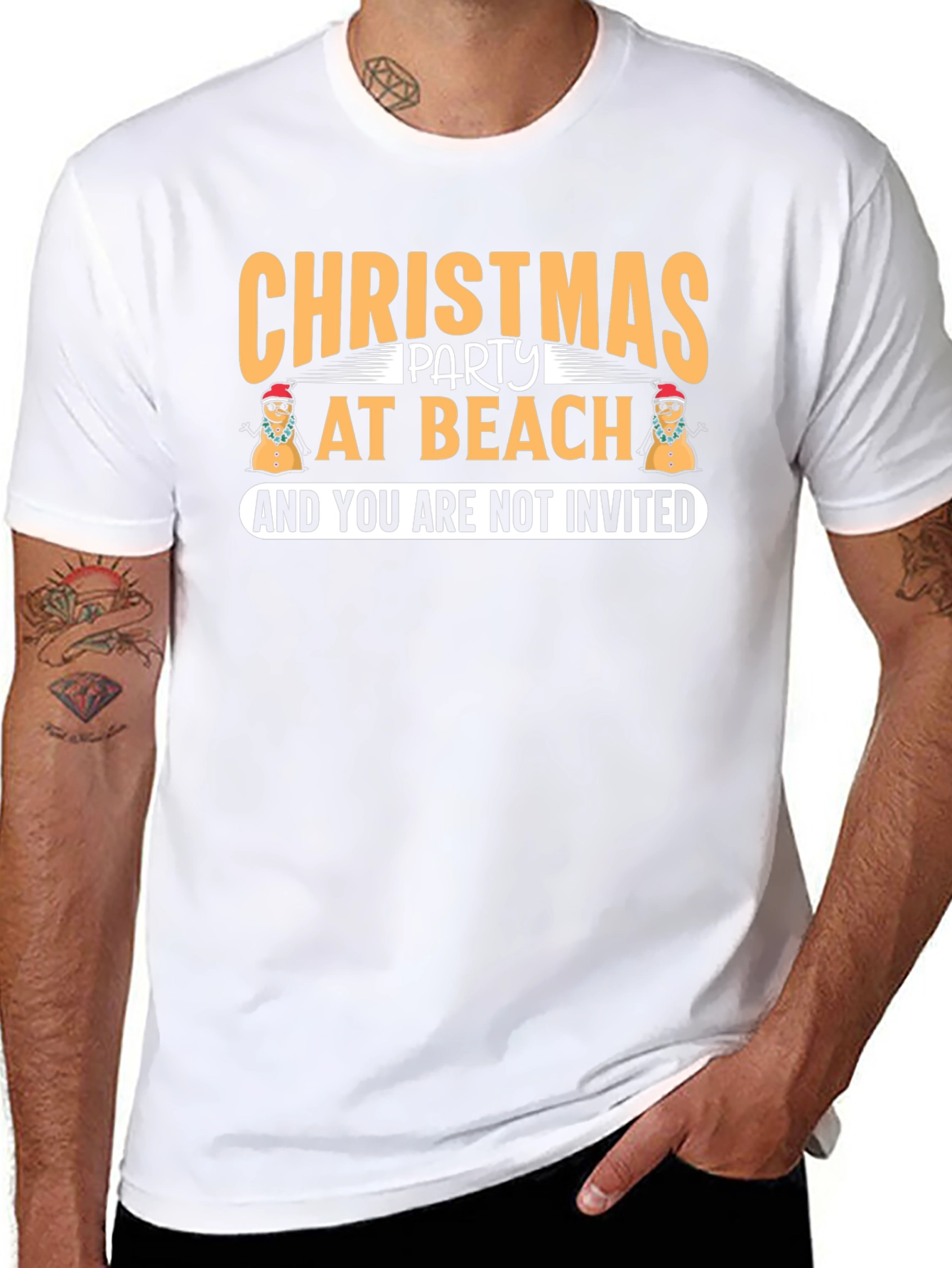 Christmas Party at Beach T-Shirt - Youre Not Invited!