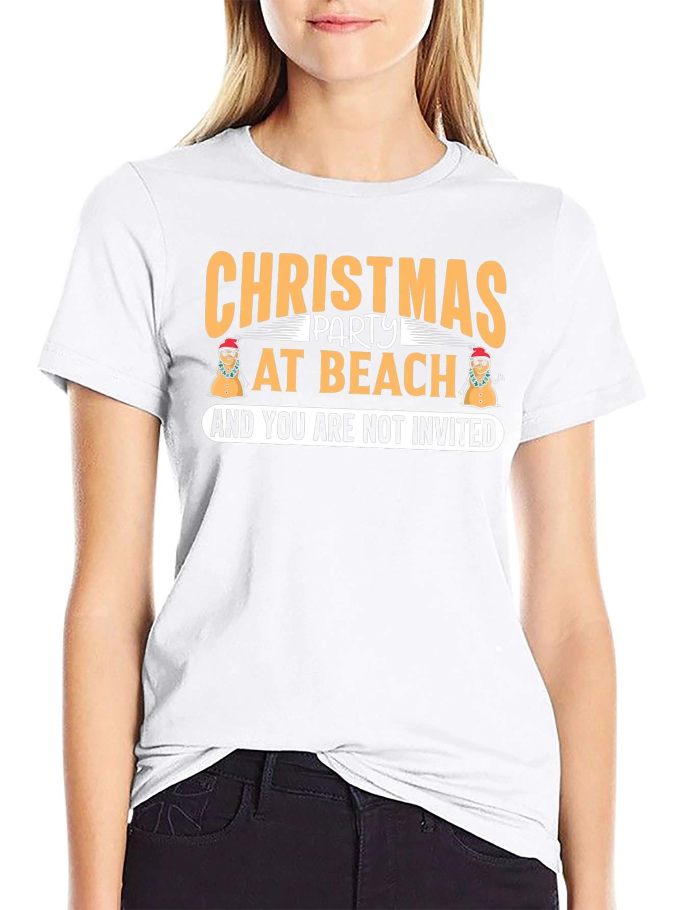 Christmas Party at Beach T-Shirt - Youre Not Invited!