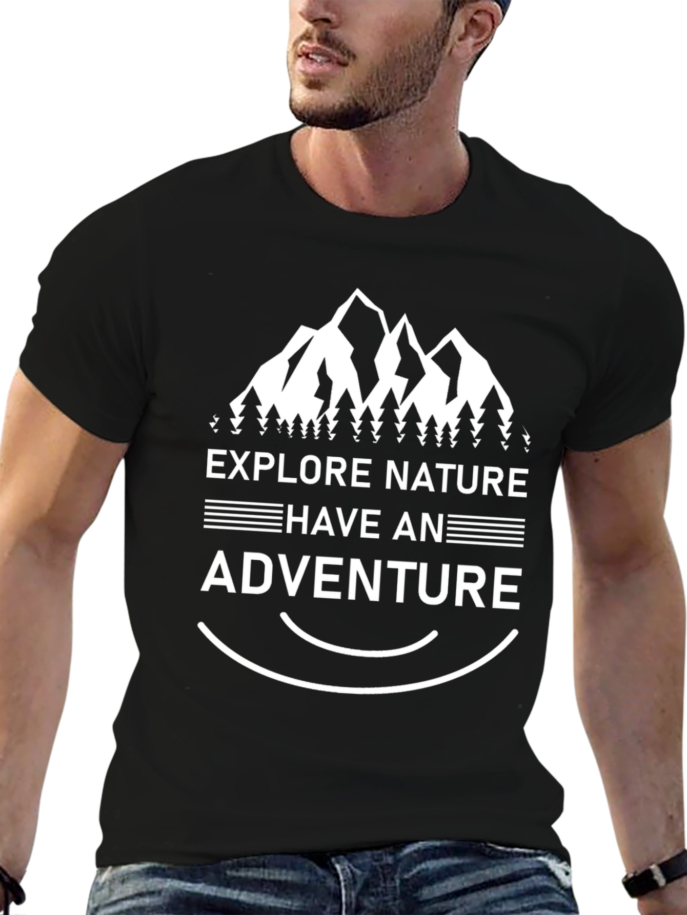 Explore Nature Adventure T-Shirt - Mountain Graphic Tee