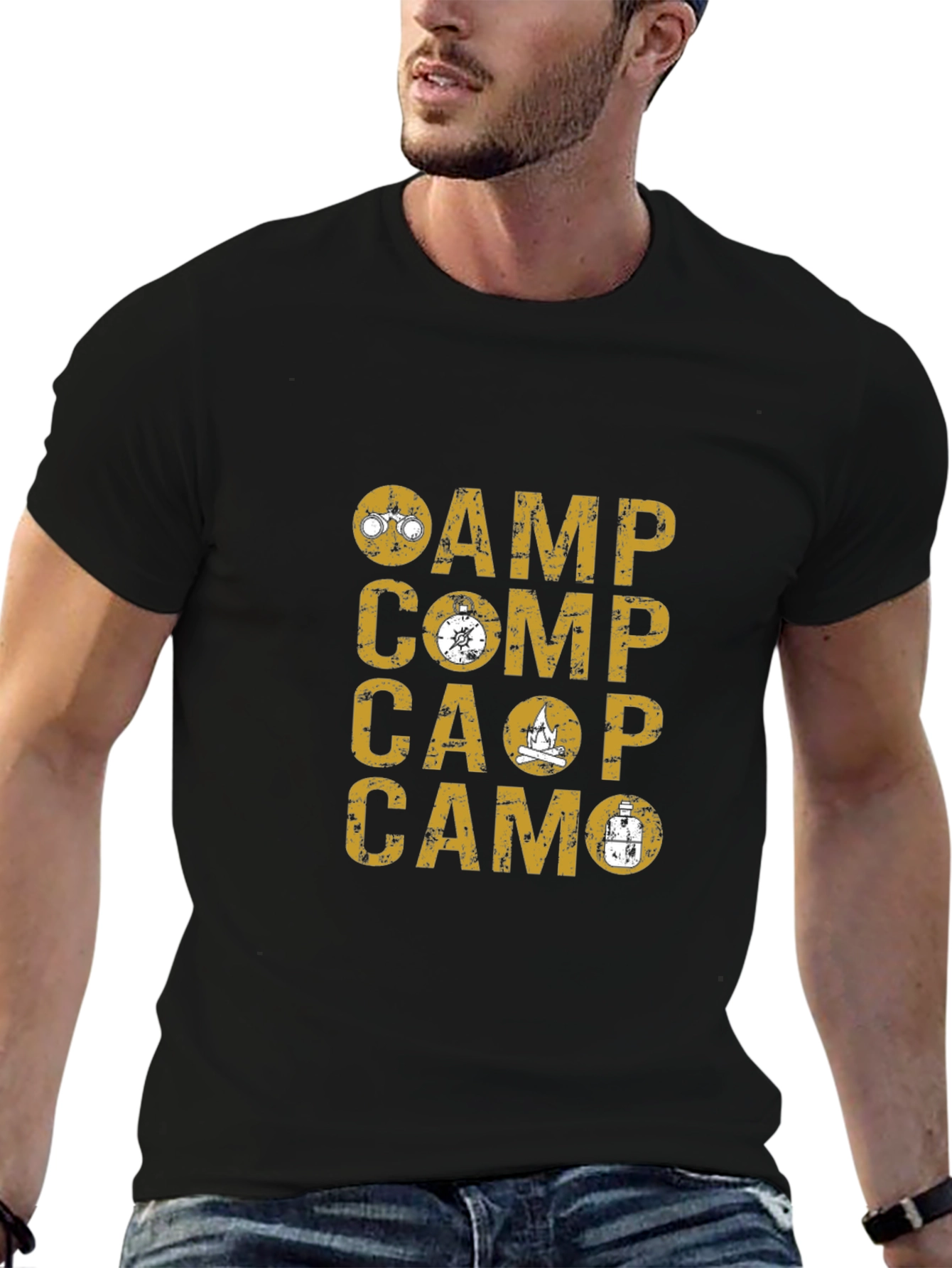 Camp Compass Adventure Graphic Tee