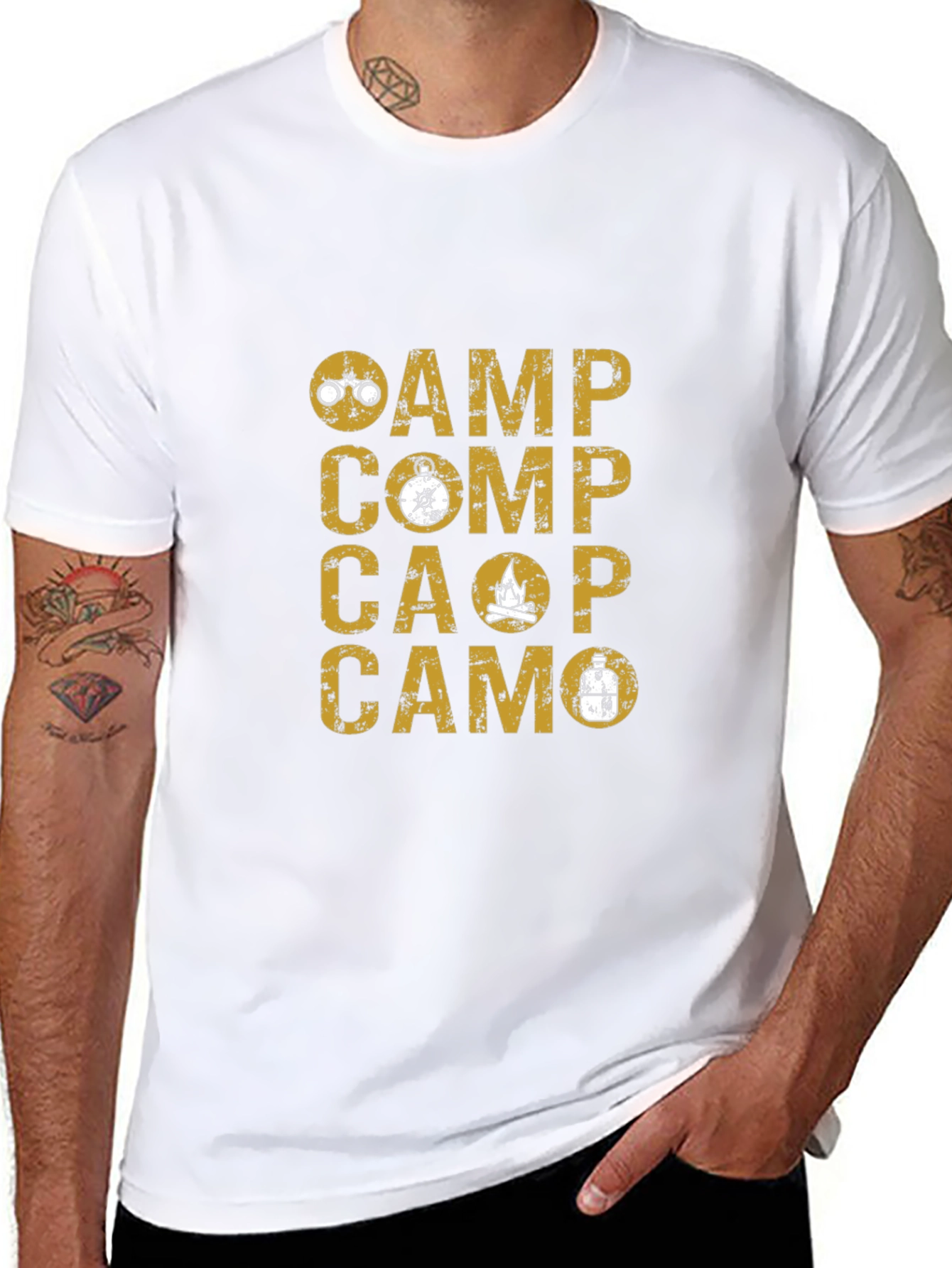 Camp Compass Adventure Graphic Tee