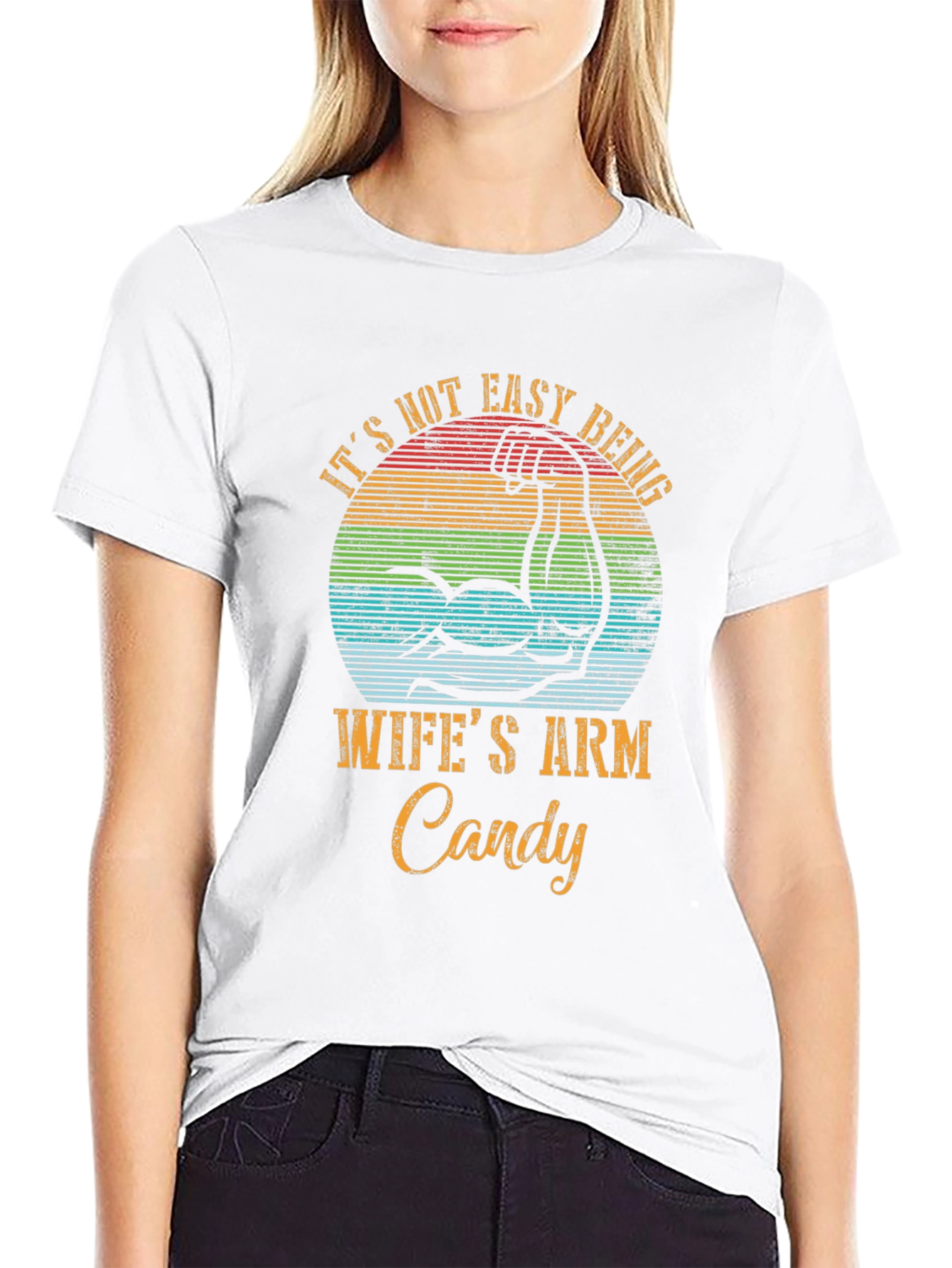 Wifes Arm Candy T-Shirt | Funny Gift