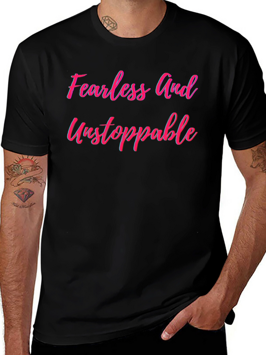 Fearless and Unstoppable Graphic Tee