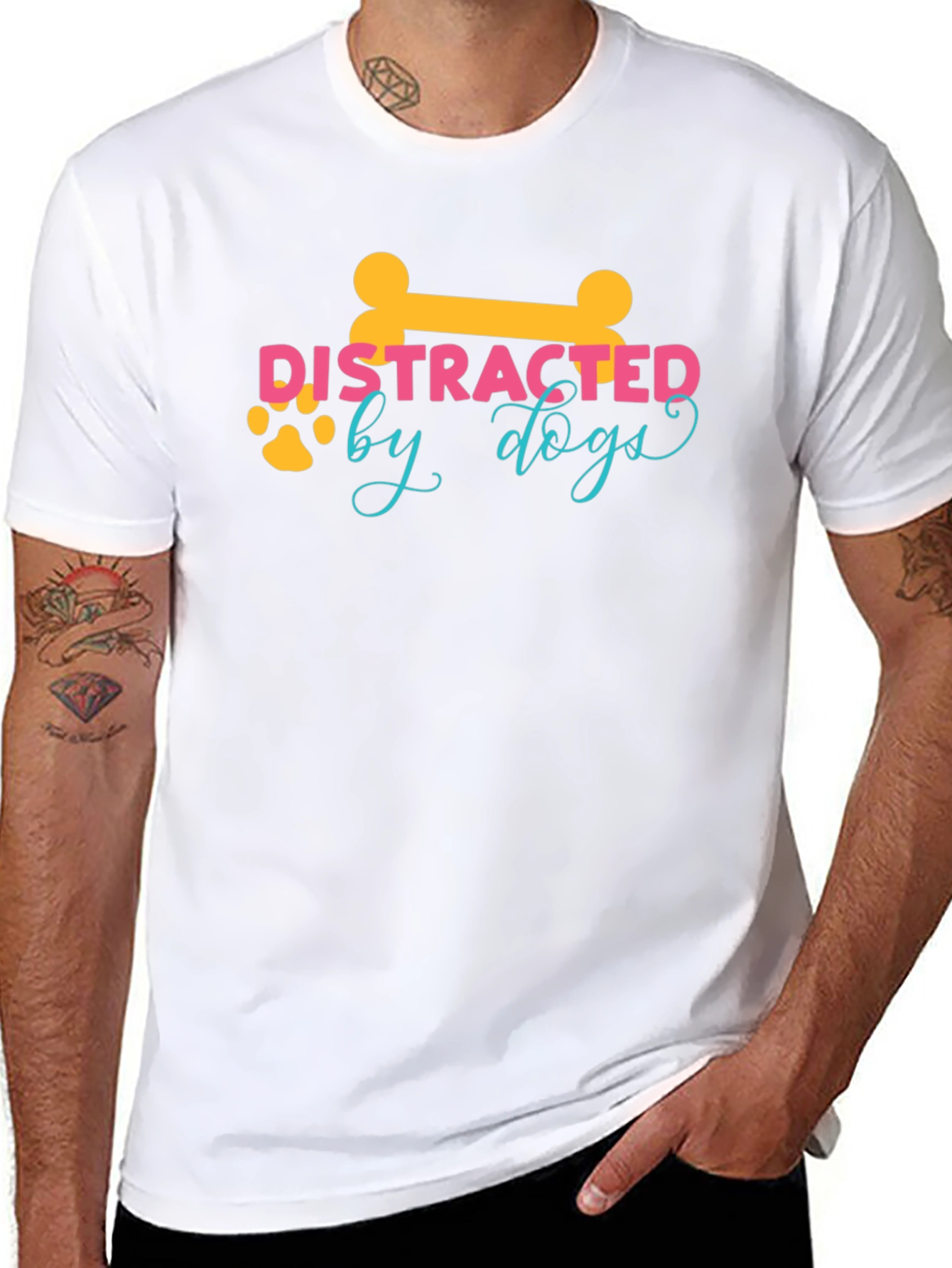 Distracted By Dogs T-Shirt