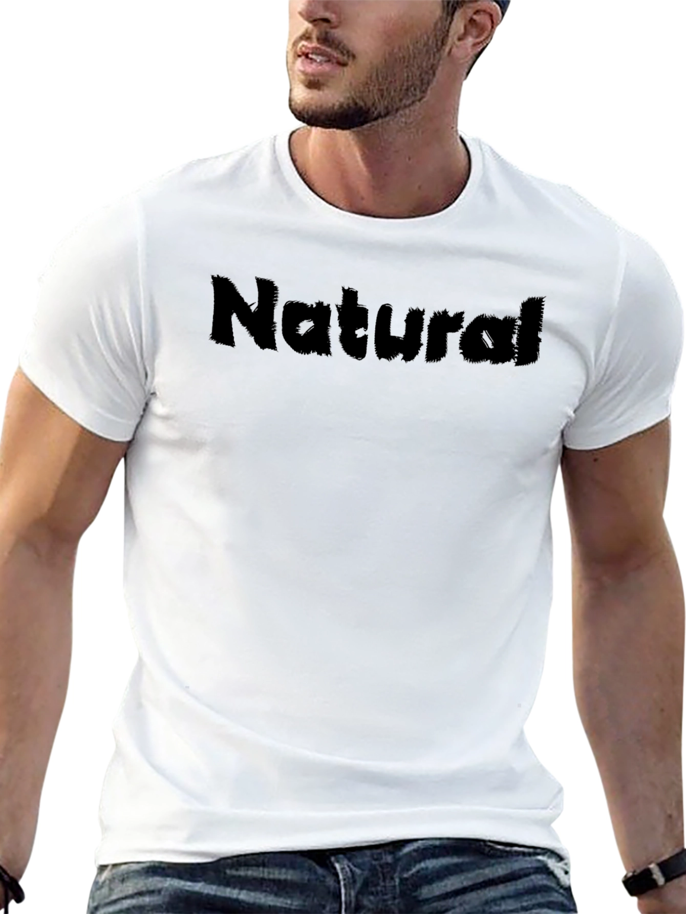 Natural Black T-Shirt