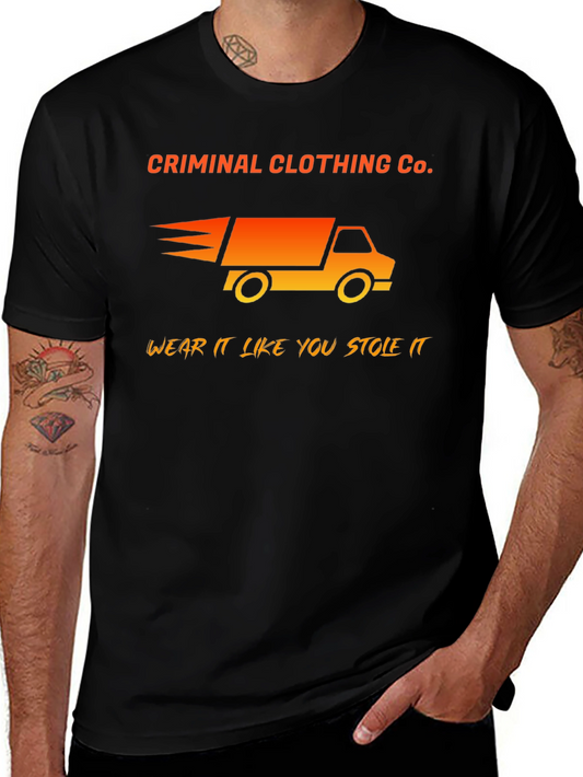 Criminal Clothing Co. Black Graphic T-Shirt
