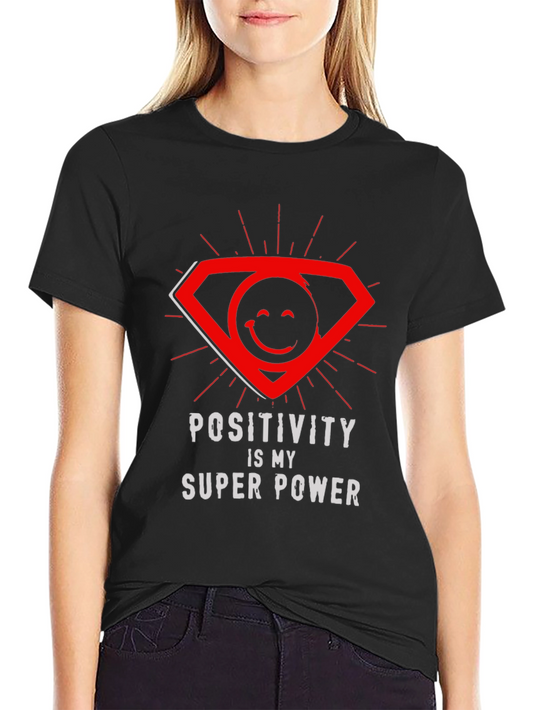 Positivity Super Power Graphic Tee